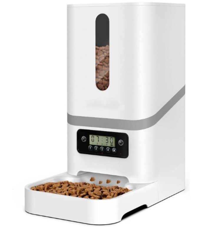 a smart pet feeder