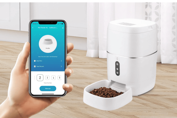 a smart pet feeder